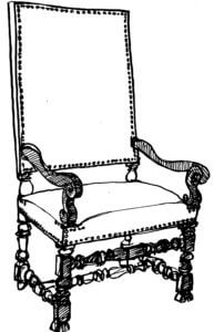 réfection fauteuil louis xiv